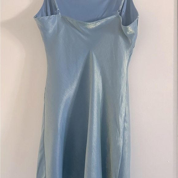 Lovely Day Light Blue Slip Dress - Picture 4 of 10